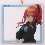 Miku Nakano Newly Drawn Flower Motif Coordination Ver. The Quintessential Quintuplets Movie arti-mate Photo Frame Style Big Acrylic Key Chain animate Limited Key Ring [USED]