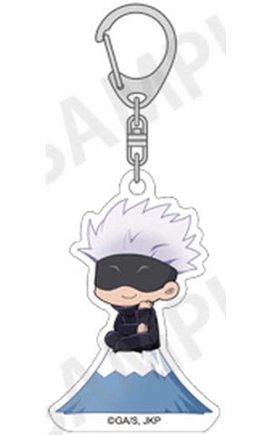 Satoru Gojo Jujutsu Kaisen Acrylic Key Chain Collection Enjoy Japan Ver. Key Chain [USED]