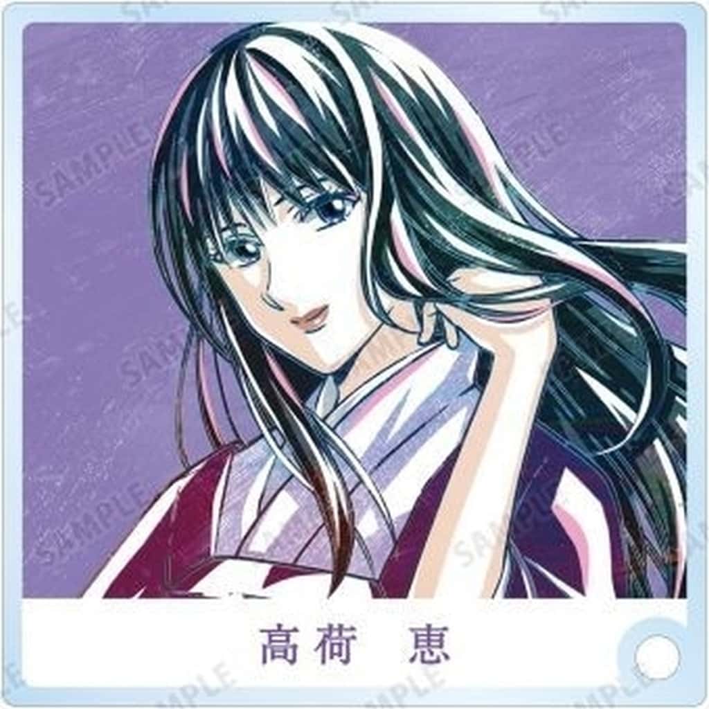 Megumi Takani Rurouni Kenshin: Meiji Kenkaku Romantan Ani-Art Trading Acrylic Stand Panel Acrylic Stands [USED]