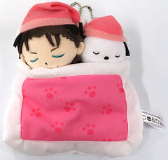 Ellen Yeager Pochacco Attack on Titan X Sanrio Characters Ofuton Plush Toy Mascot 3rd Key Chain [USED]