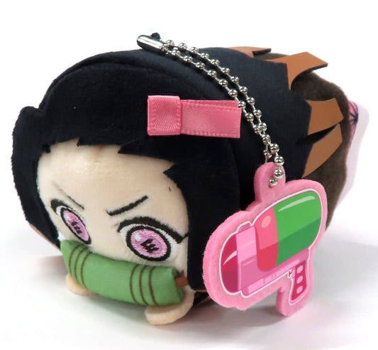 Nezuko Kamado Demon Slayer: Kimetsu no Yaiba Mochikororin Plush Mascot Eigamura Ver.2 Mail order Limited Plush Toys [USED]