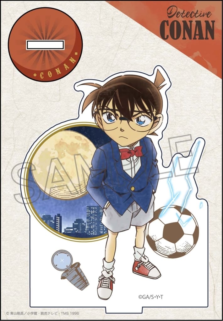 Conan Edogawa Detective Conan Vintage Series Acrylic Stand Vol.7 Acrylic Stand [USED]
