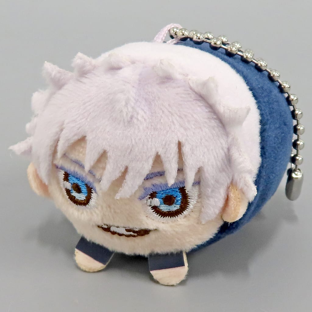 Satoru Gojo without Sunglasses Ver. Jujutsu Kaisen Kaigyoku Gyokusetsu Mamekororin Mochikororin Plush Mascot TOHO animation STORE Limited Box Purchase Privilege Plush Toys [USED]