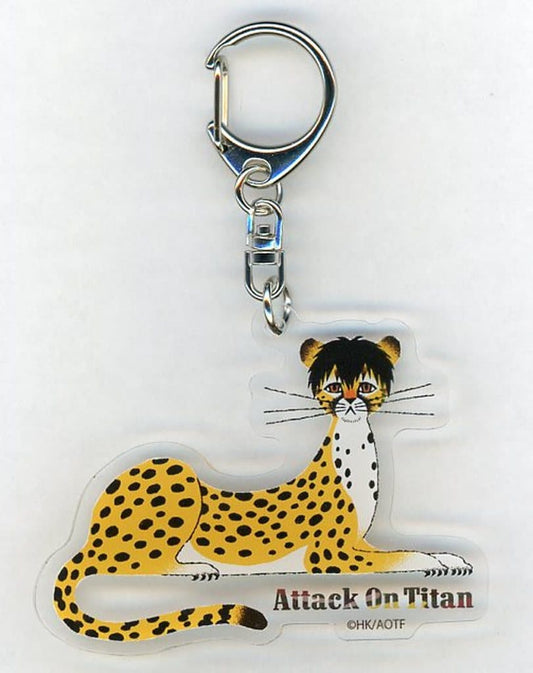 Bertolt Cat Attack on Titan Acrylic Charm Collection Vol.2 Illustrations by Kuro Neko Design Re: Shazama Limited Charm [USED]