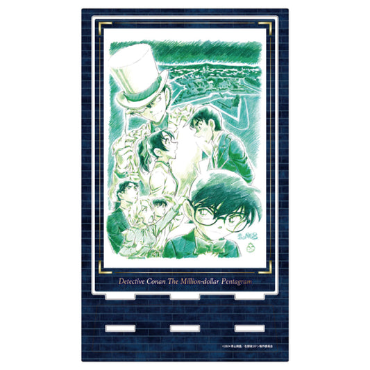 Conan Edogawa, etc. Detective Conan: The Million-dollar Pentagram Teaser Visual Acrylic Art Stand Acrylic Stand [USED]