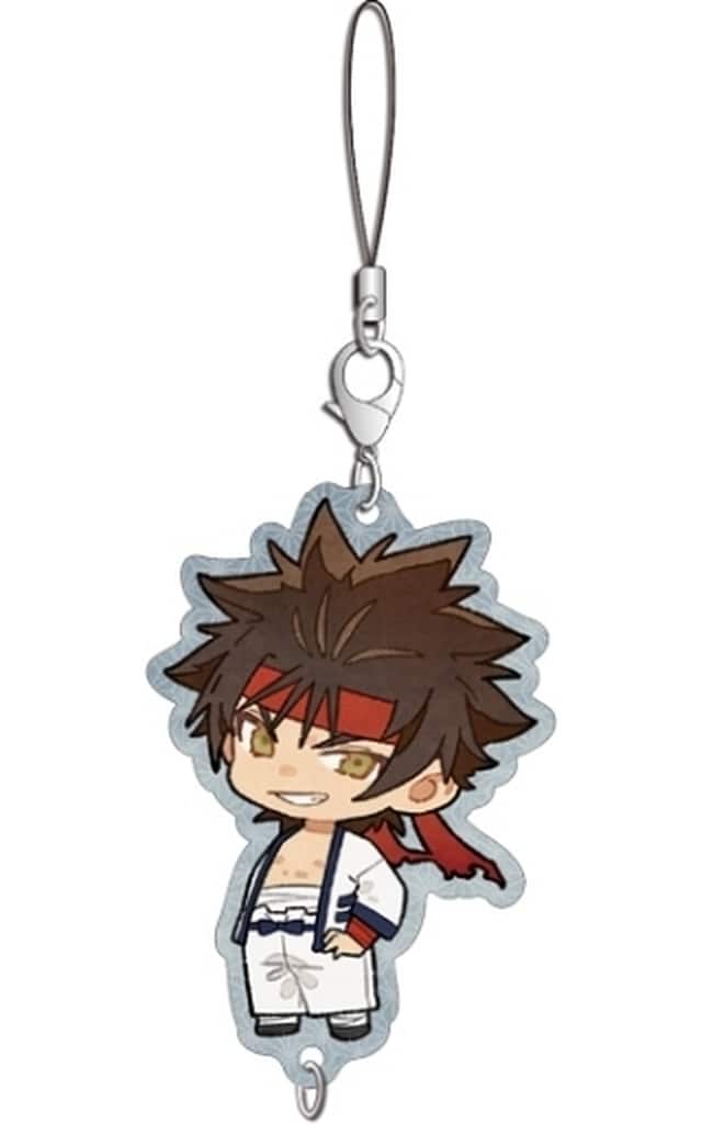 Sanosuke Sagara Rurouni Kenshin: Meiji Kenkaku Romantan Chain Collection Key Chain [USED]