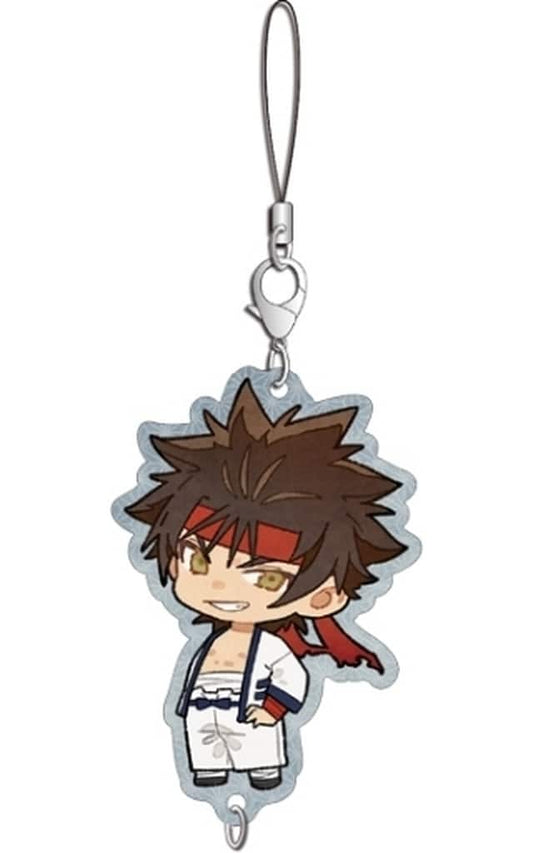 Sanosuke Sagara Rurouni Kenshin: Meiji Kenkaku Romantan Chain Collection Key Chain [USED]