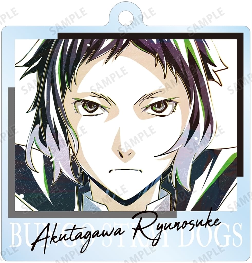 Ryunosuke Akutagawa Bungo Stray Dogs Ani-Art Trading Acrylic Key Chain 3rd Key Chain [USED]