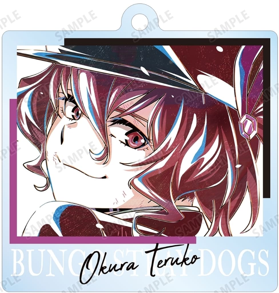 Teruko Okura Bungo Stray Dogs Ani-Art Trading Acrylic Key Chain 3rd Key Chain [USED]