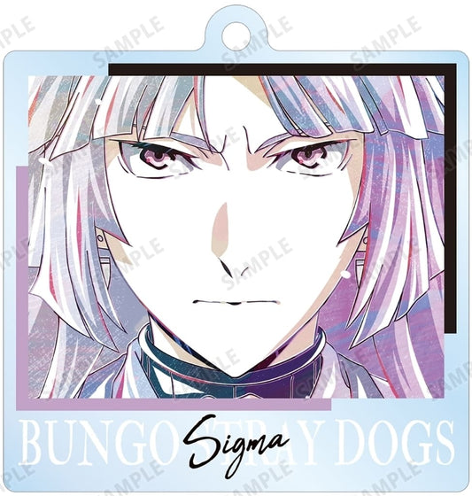 Sigma Bungo Stray Dogs Ani-Art Trading Acrylic Key Chain 3rd Key Chain [USED]