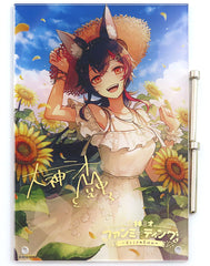 Ookami Mio VTuber Hololive A5 Acrylic Panel Ookami Mio Fan Meeting Summer Vacation with You and Mio Exclusive Acrylic Stands [USED]