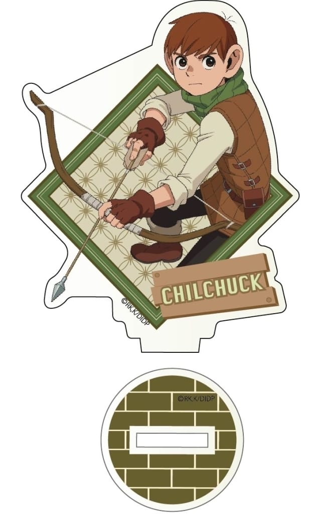 Chilchuck Natural Proportions Delicious in Dungeon Trading Acrylic Keychain Acrylic Stands [USED]