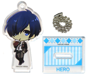 Hero Persona 3 Reload Trading Acrylic Stand Key Chain Collaboration Cafe Powerd By AnimaxCafe+ Limited Key Chain [USED]