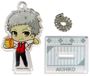 Akihiko Sanada Persona 3 Reload Trading Acrylic Stand Key Chain Collaboration Cafe Powerd By AnimaxCafe+ Limited Key Chain [USED]