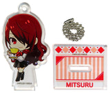 Mitsuru Kirijo Persona 3 Reload Trading Acrylic Stand Key Chain Collaboration Cafe Powerd By AnimaxCafe+ Limited Key Chain [USED]