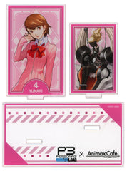 Persona 3 Reload Yukari Takeba Tarot Card Style Twin Acrylic Stand Collaboration Cafe Powerd By AnimaxCafe+ Limited Acrylic Stands [USED]