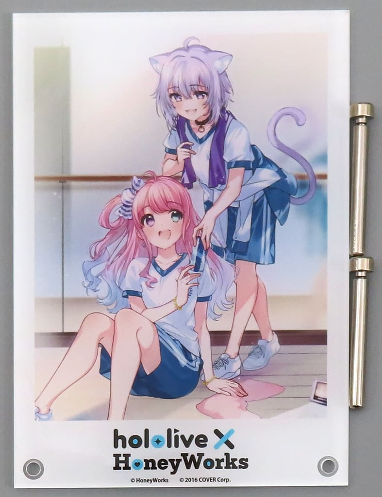 Nekomata Okayu, etc. VTuber Hololive x Honeyworks The Ten Commandments of Idols Acrylic Board Horohanigaoka Purchasing Department at Tower Records Exclusive Acrylic Stands [USED]