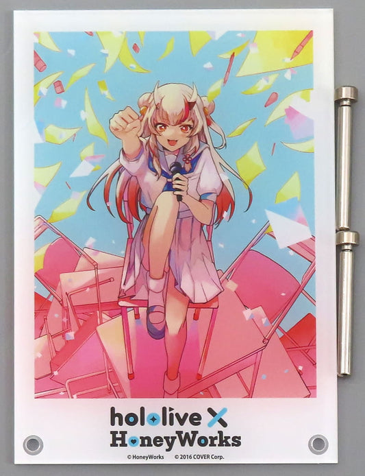 Nakiri Ayame VTuber Hololive x Honeyworks Utage: Center Stage! Acrylic Board Horohanigaoka Purchasing Department at Tower Records Exclusive Acrylic Stands [USED]