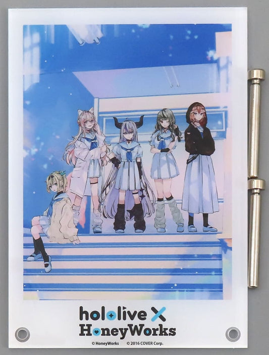La+ Darknesss, etc. VTuber Hololive x Honeyworks The Outsider Project Acrylic Board Horohanigaoka Purchasing Department at Tower Records Exclusive Acrylic Stands [USED]