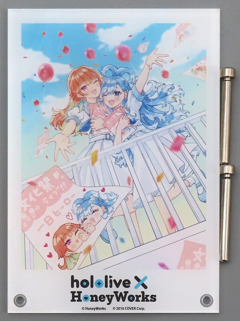 Kiara Takanashi, etc. VTuber Hololive x Honeyworks One-Day Hero Acrylic Board Horohanigaoka Purchasing Department at Tower Records Exclusive Acrylic Stands [USED]