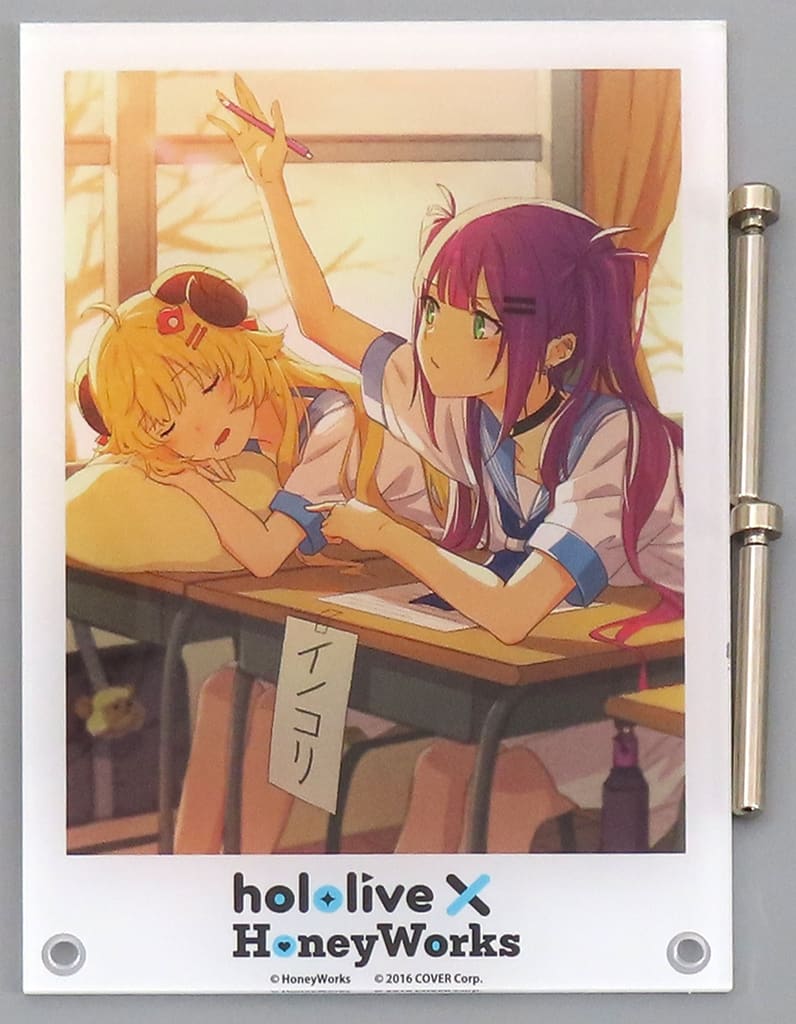 Tokoyami Towa Tsunomaki Watame VTuber Hololive x Honeyworks Inokori Sensei Acrylic Board Horohanigaoka Purchasing Department at Tower Records Exclusive Acrylic Stands [USED]