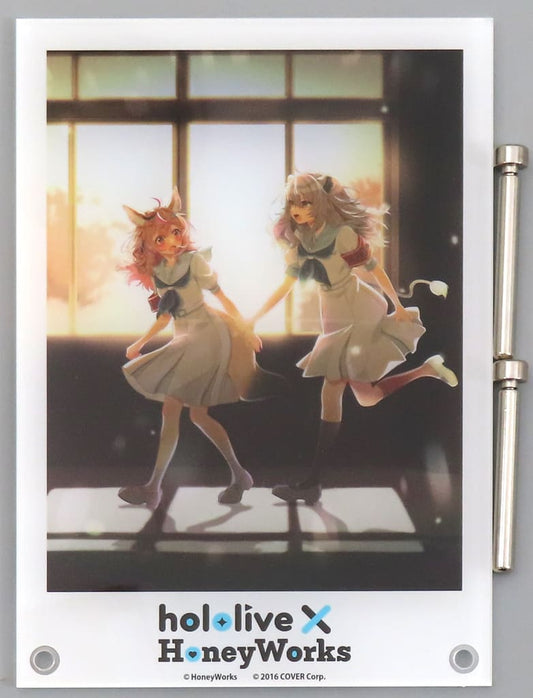 VTuber Hololive x Honeyworks I Thought I Hated You. Acrylic Board Horohanigaoka Purchasing Department at Tower Records Exclusive Acrylic Stands [USED]