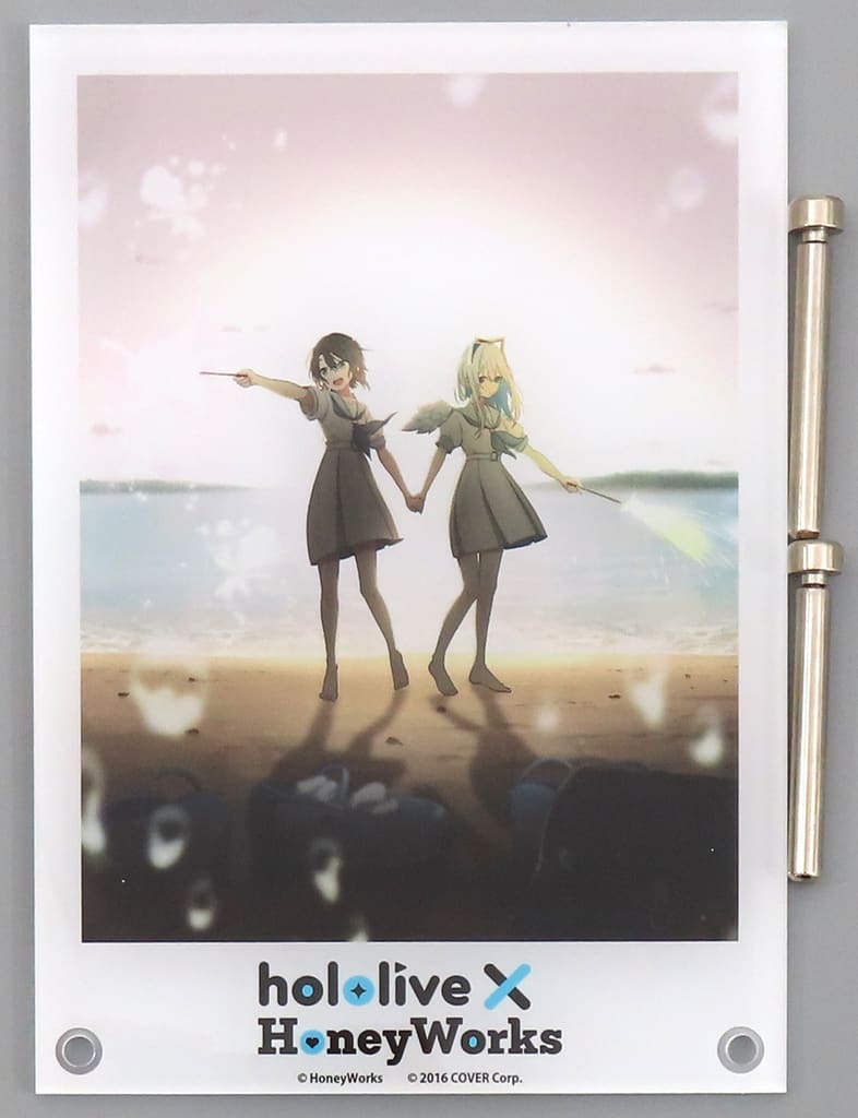 VTuber Hololive x Honeyworks Tokyo Summer Session Acrylic Board Horohanigaoka Purchasing Department at Tower Records Exclusive Acrylic Stands [USED]