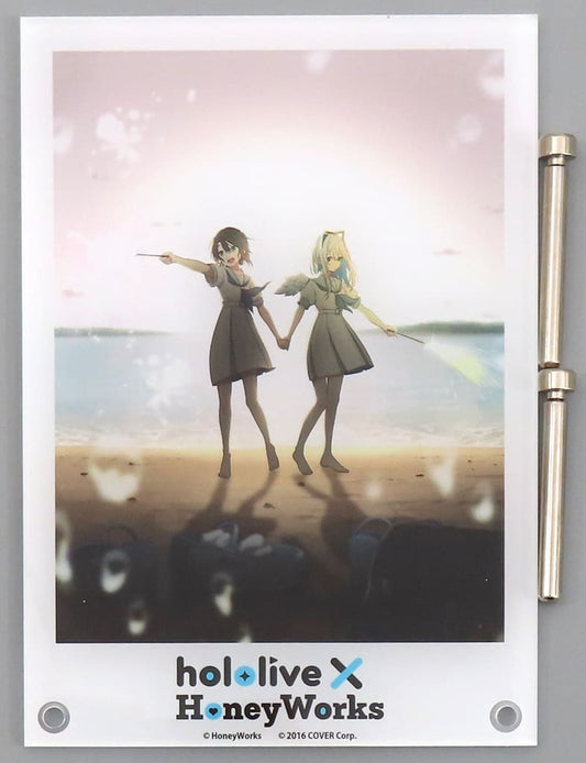 VTuber Hololive x Honeyworks Tokyo Summer Session Acrylic Board Horohanigaoka Purchasing Department at Tower Records Exclusive Acrylic Stands [USED]