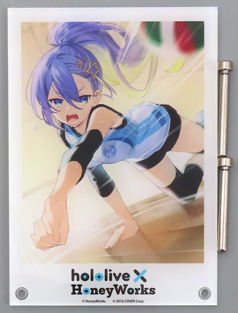 Moona Hoshinova VTuber Hololive x Honeyworks Decisive Battle Spirit Acrylic Board Horohanigaoka Purchasing Department at Tower Records Exclusive Acrylic Stands [USED]