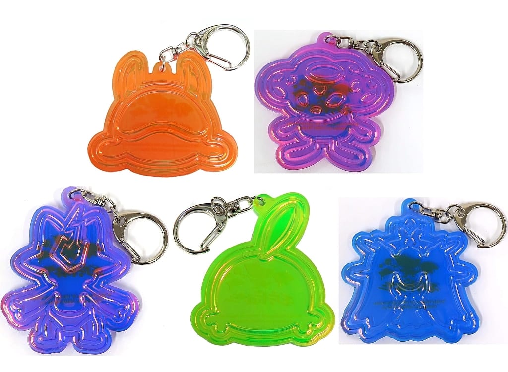 Clodsire, etc. Pokemon Aurora Keychain Collection Moudoku Kiken Pokemon Center Limited All 5 Types Set Key Chain [USED]