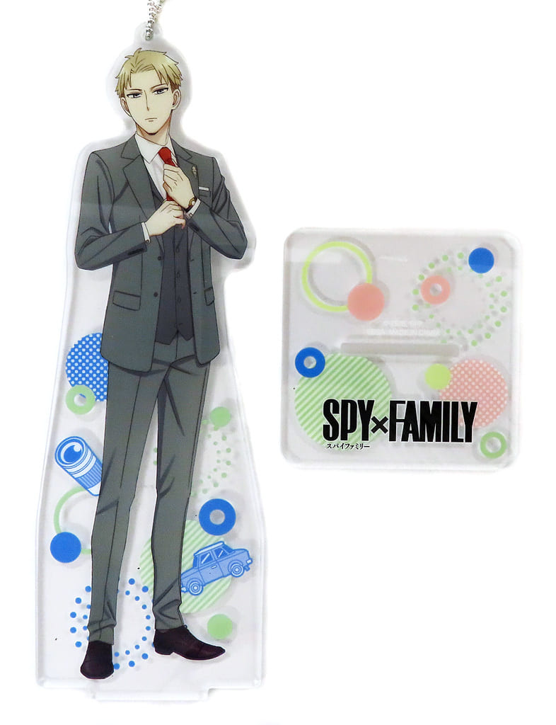 Loid Forger SPY x FAMILY Clear Key Chain with Stand Vol.2 EX Key Chain [USED]