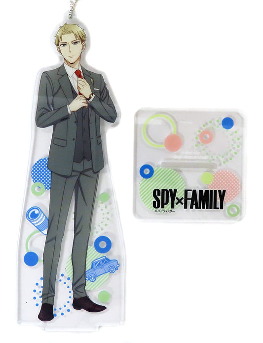 Loid Forger SPY x FAMILY Clear Key Chain with Stand Vol.2 EX Key Chain [USED]