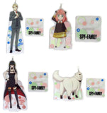 Yor Forger, etc. SPY x FAMILY Clear Key Chain with Stand Vol.2 EX All 4 Types Set Key Chain [USED]