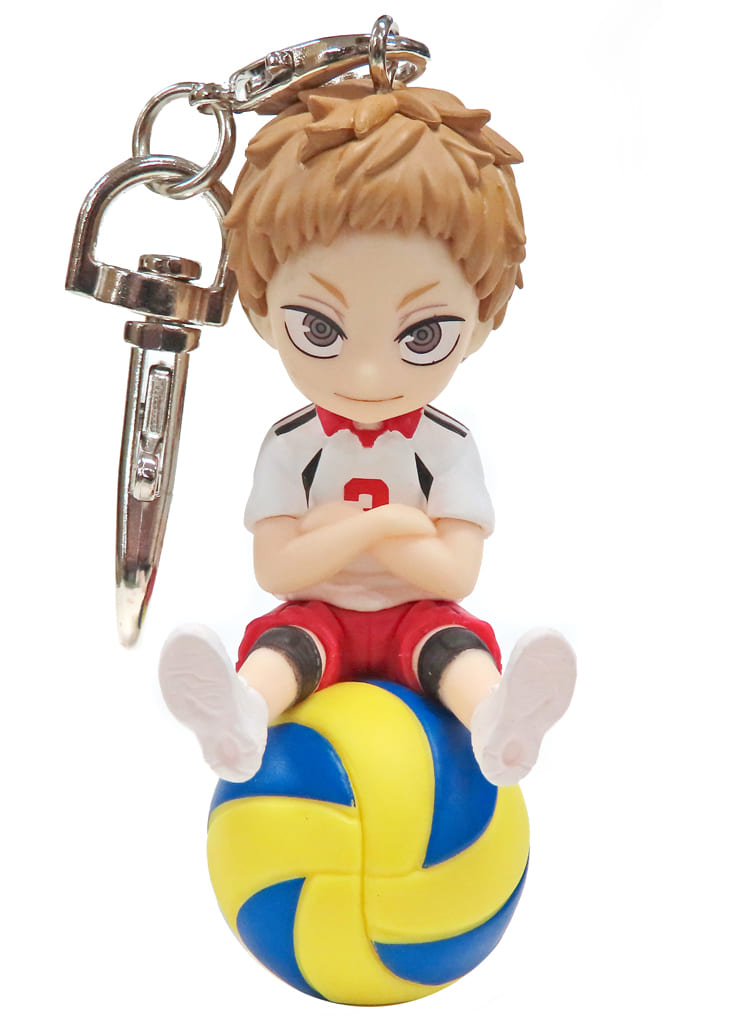 Morisuke Yaku Haikyu!! Petitto Norimas Vol.2 Key Chain [USED]
