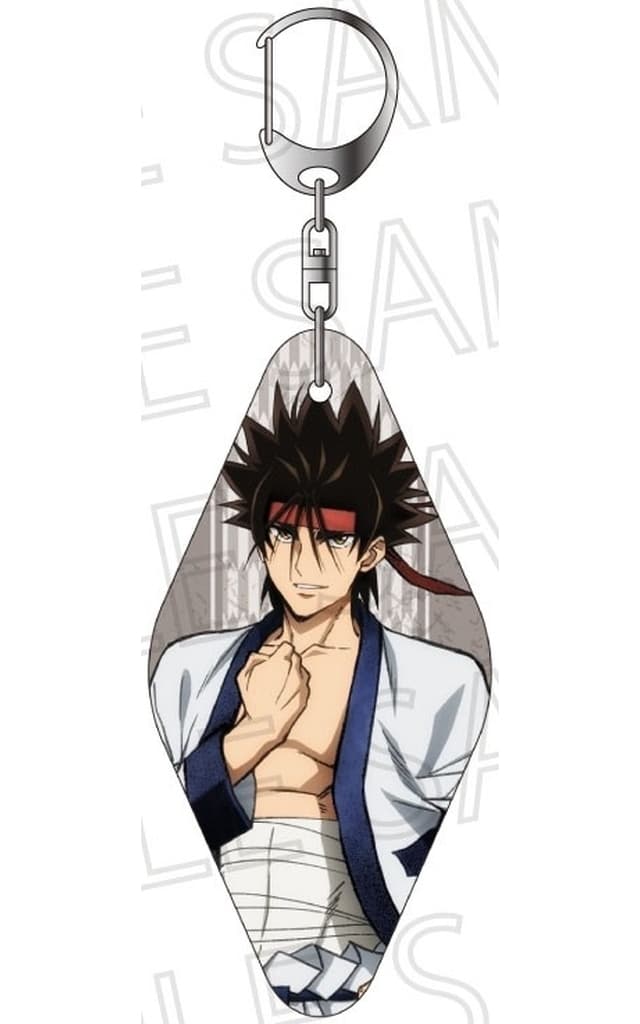 Sanosuke Sagara Rurouni Kenshin: Meiji Kenkaku Romantan Motel Key Chain Key Chain [USED]