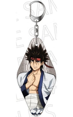 Sanosuke Sagara Rurouni Kenshin: Meiji Kenkaku Romantan Motel Key Chain Key Chain [USED]