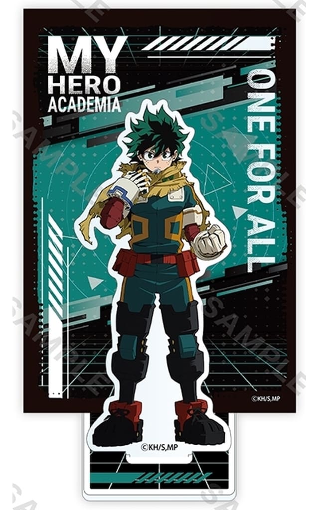 My Hero Academia Izuku Midoriya Season 7 New Visual Acrylic Stand with Background Acrylic Stands [USED]