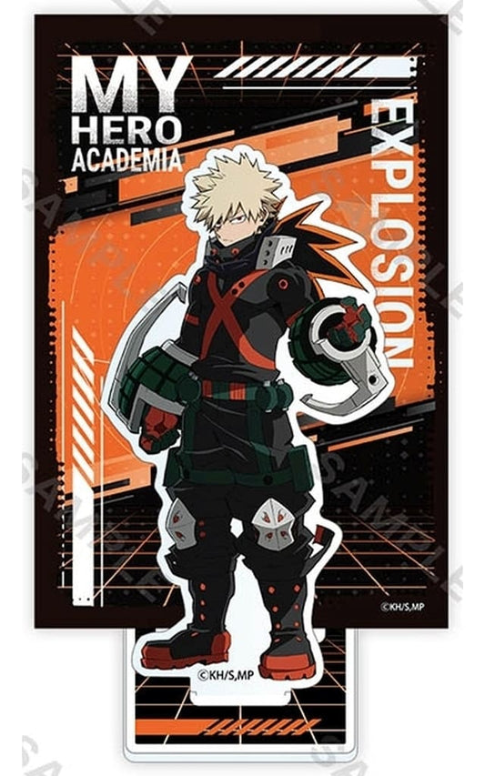 My Hero Academia Katsuki Bakugo Season 7 New Visual Acrylic Stand with Background Acrylic Stands [USED]