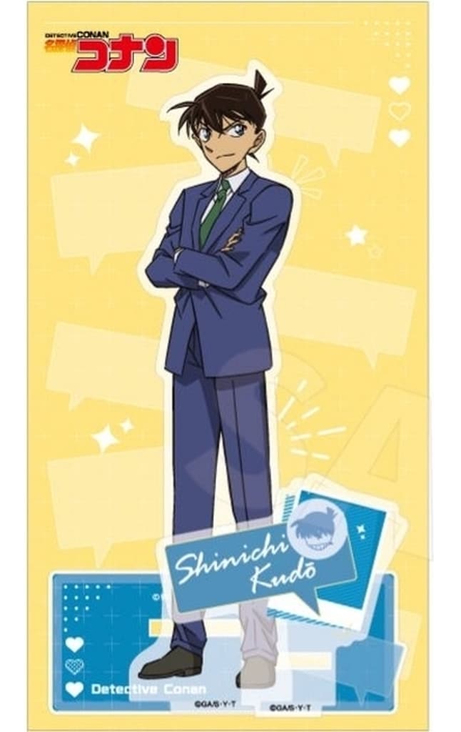 Shinichi Kudo Detective Conan Acrylic Stand Please Reply! Acrylic Stand [USED]