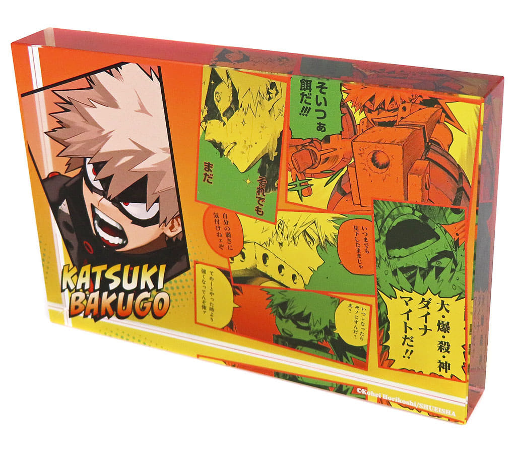 My Hero Academia Katsuki Bakugo Heroes Acrylic Block 2024 Acrylic Stands [USED]