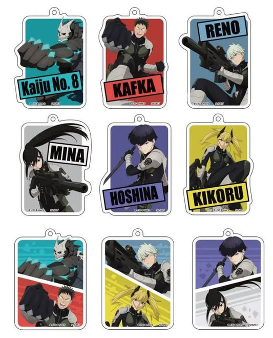 Reno Ichikawa, etc. Kaiju No. 8 Acrylic Keychain Collection All 9 Types Set Key Chain [USED]