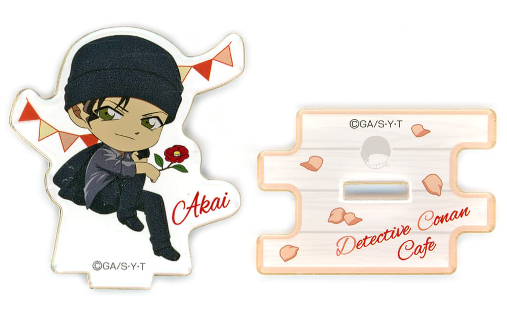 Shuichi Akai Detective Conan Mini Acrylic Stand A Detective Conan Cafe 2024 Exclusive Acrylic Stand [USED]