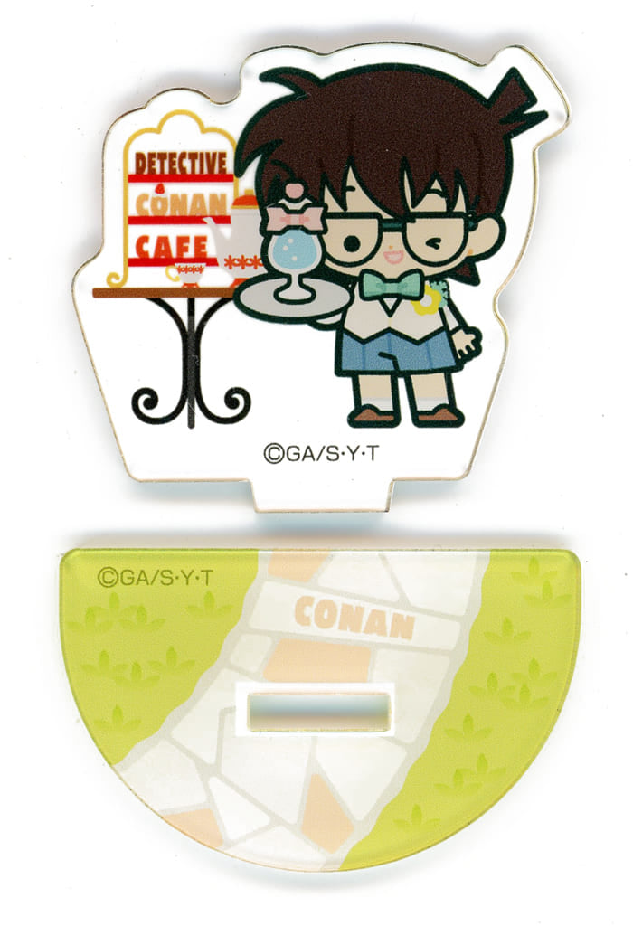Conan Edogawa Detective Conan Mini Acrylic Stand B Detective Conan Cafe 2024 Exclusive Acrylic Stand [USED]