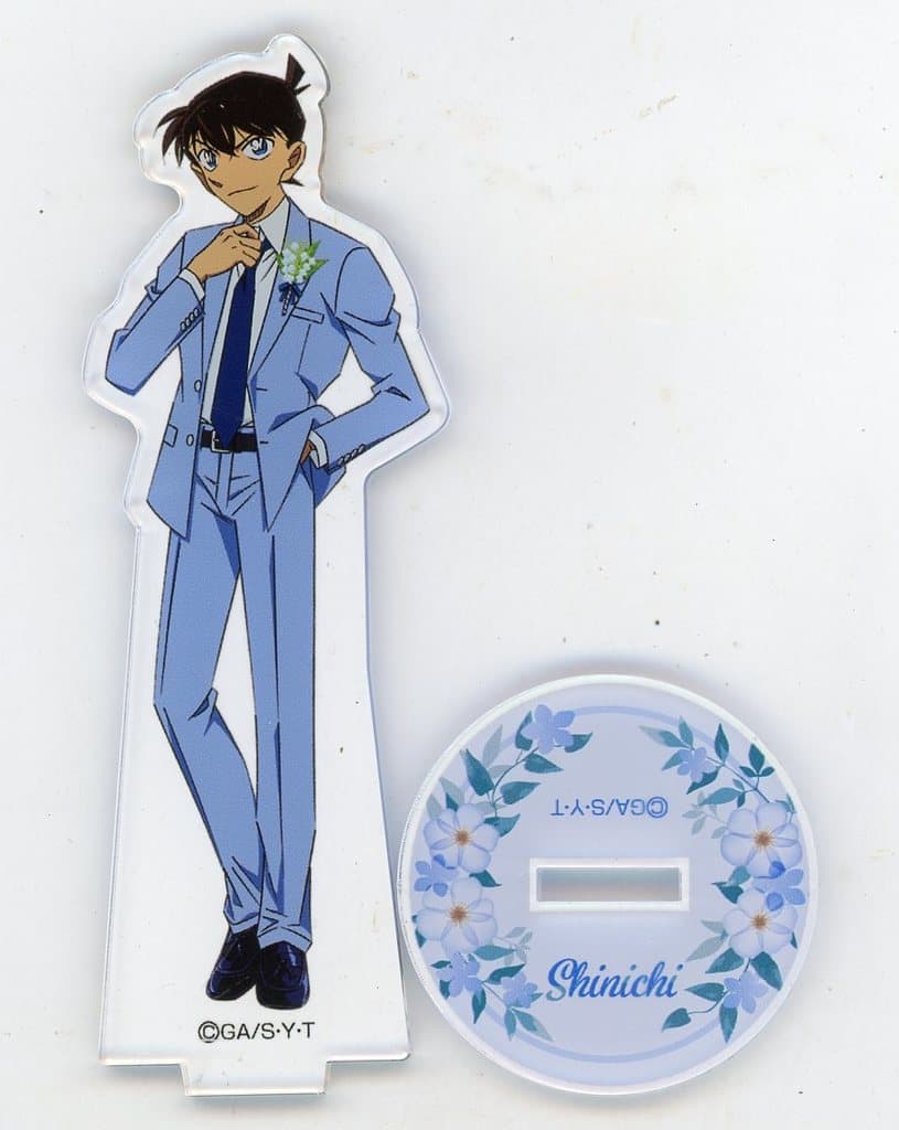 Shinichi Kudo Detective Conan Acrylic Stand Detective Conan Cafe 2024 Exclusive Acrylic Stand [USED]