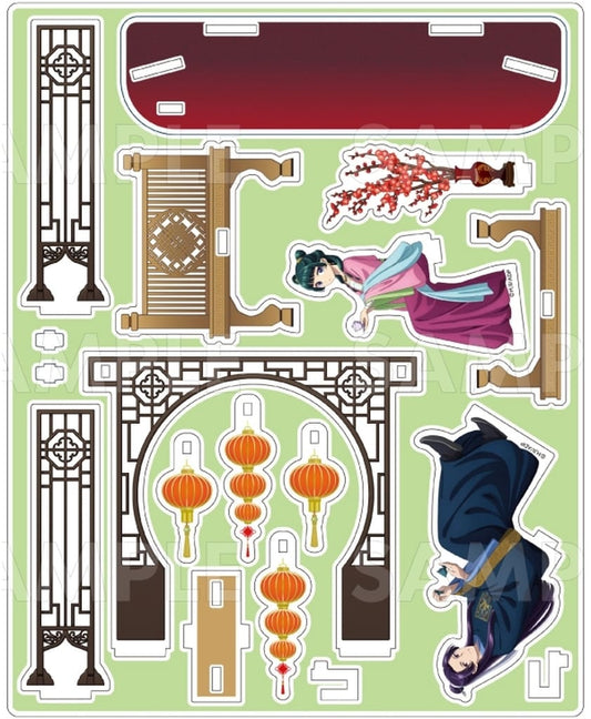 Maomao Jinshi The Apothecary Diaries Acrylic Diorama Pop-Up Store in Yurakucho Marui Limited Acrylic Stand [USED]