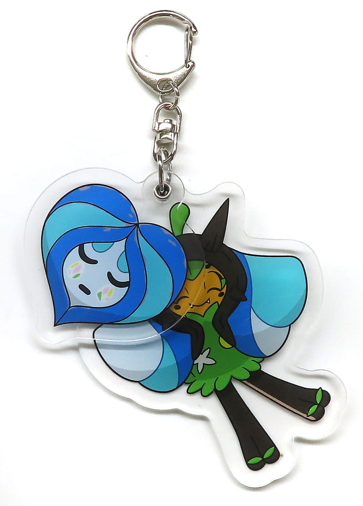Ogerpon Wellspring Mask Pokemon Scarlet Violet: The Hidden Treasure of Area Zero Acrylic Keychain Pokemon Center Limited Key Chain [USED]