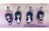 Shoko Makinohara Rascal Does Not Dream Rubber Charm Set Rascal Does Not Dream of School Memory: Aobuta Exhibition Limited Set of 4 Charm [USED]