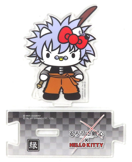 Enishi Yukishiro Sword Behind the Back Rurouni Kenshin X Hello Kitty Acrylic Stand Acrylic Stands [USED]