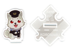 Keio Railway x Persona 3 Reload Koromaru Trading Tsunagaru Acrylic Stand Acrylic Stands [USED]