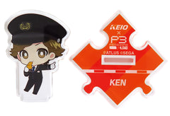 Keio Railway x Persona 3 Reload Ken Amada Trading Tsunagaru Acrylic Stand Acrylic Stands [USED]